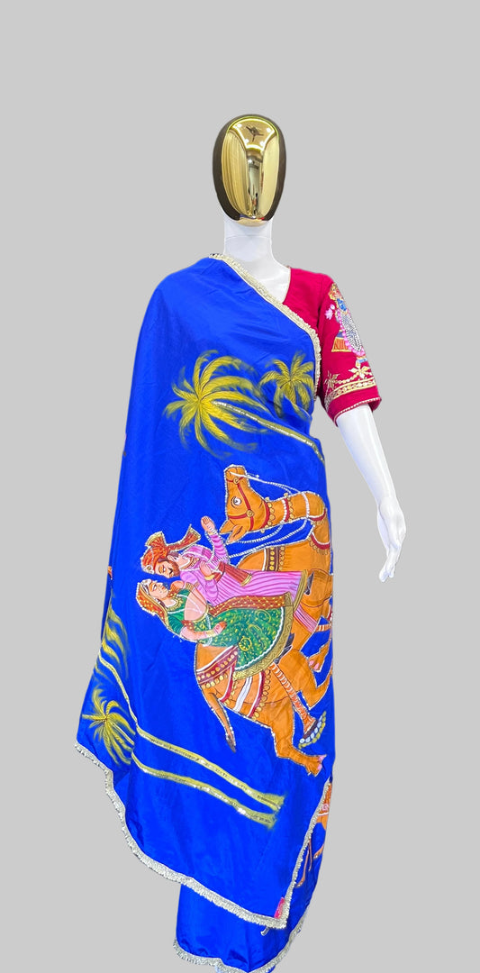 Dhola Maru Saree
