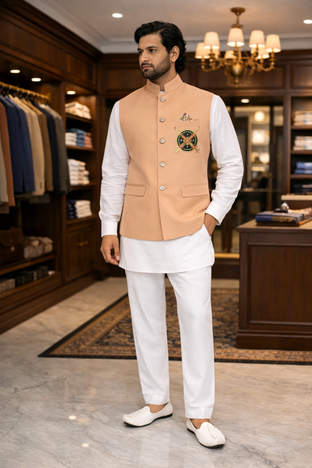 Royal Crest Nehru Jacket