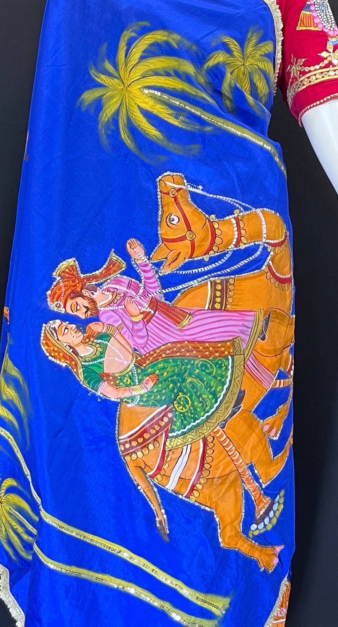 Dhola Maru Saree