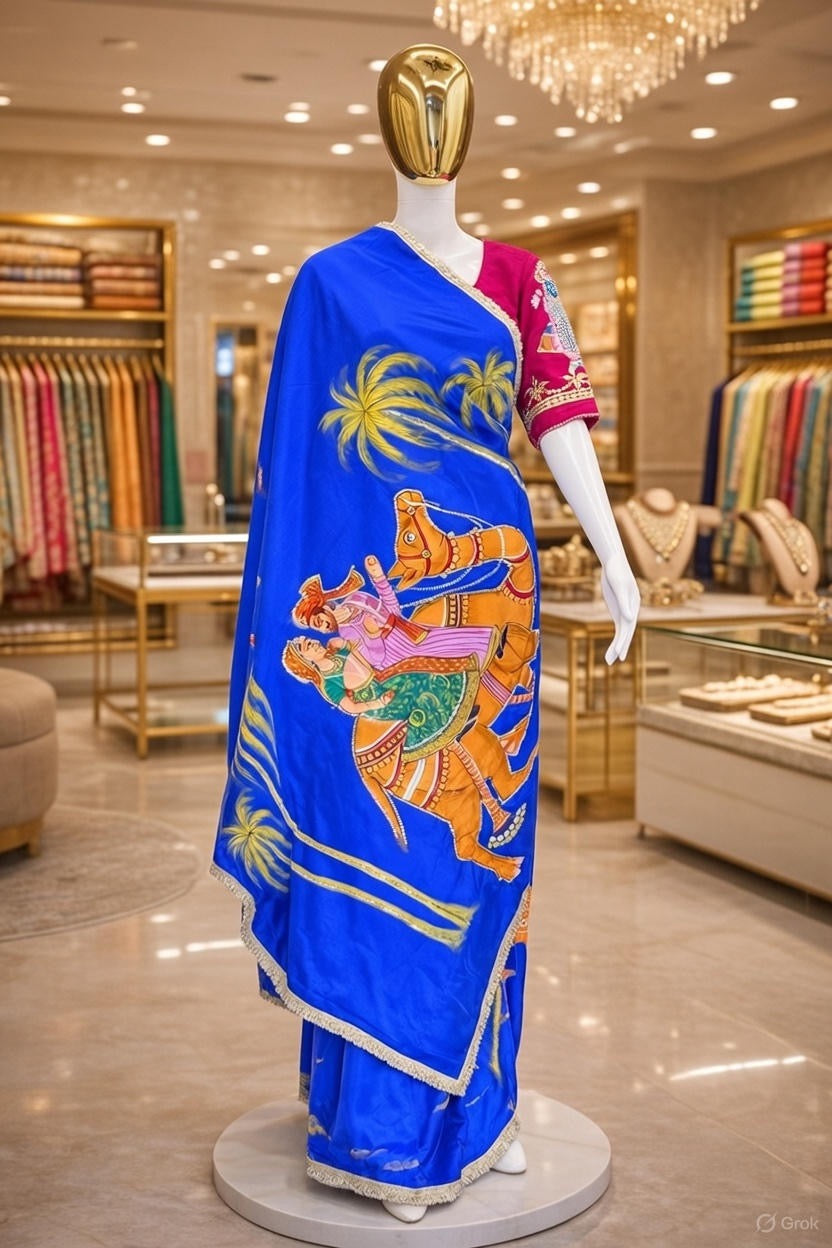 Dhola Maru Saree